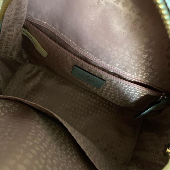 Mini Light Blue Kate Spade Backpack - Picture 5 of 5